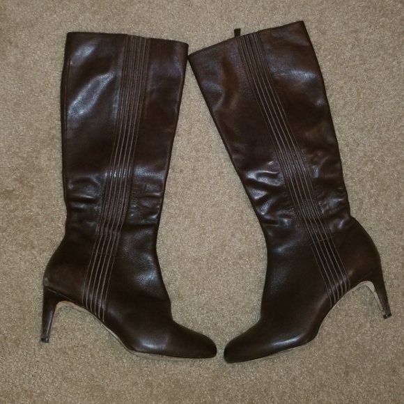 Cole Haan Shoes - Knee high soft brown leather Cole Haan boots Cole Haan Shoes - Knee high soft brown leather Cole Haan boots